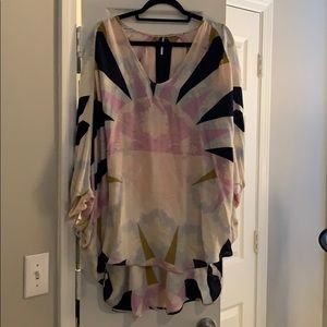 Free People Mixed Feeling Printed Tunic